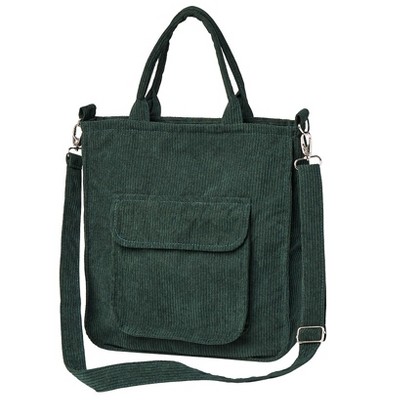 The Lakeside Collection Corduroy Tote - Green