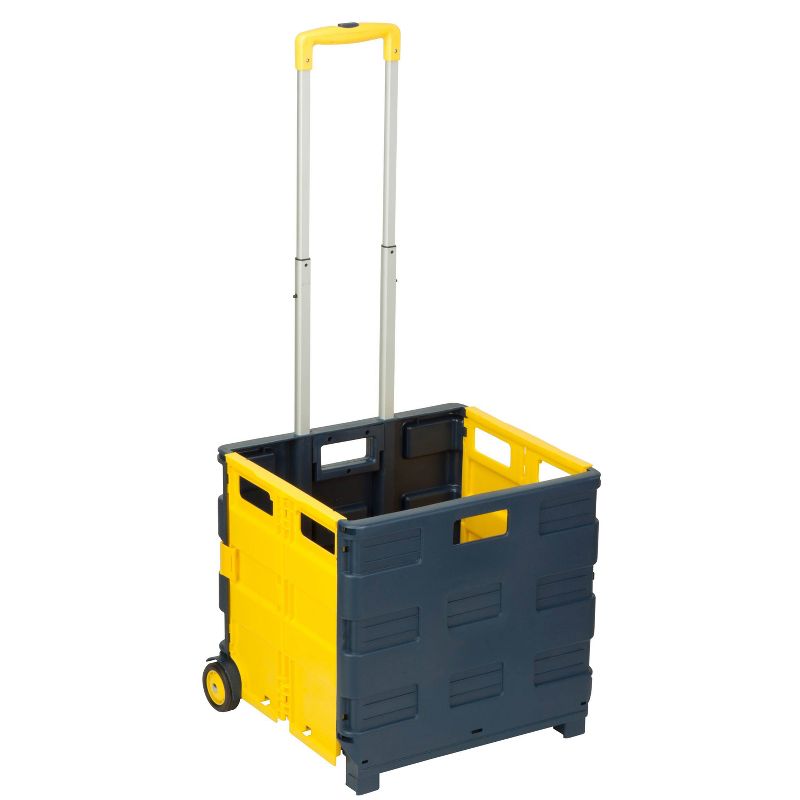 Honey-Can-Do Rolling Folding Carry All Crate, 3 of 4