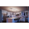 Urban Ambiance Luxury Luxe Industrial Pendant Light,  15.5"H x 9.45"W,  Brushed Nickel Finish, UHP3710 - 2 of 4