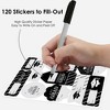 Big Dot of Happiness Graduation Cheers - Assorted Graduation Party Gift Tag Labels - To and From Stickers - 12 Sheets - 120 Stickers - 3 of 4