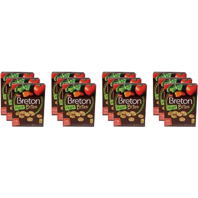 Dare Breton Bites Vegetable - Case of 12 - 8 oz