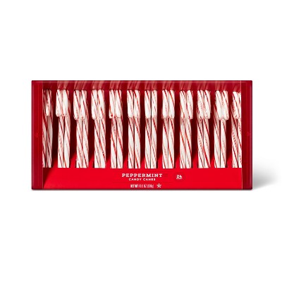 Holiday Peppermint Candy Canes - 10.6oz/24ct - Wondershop™