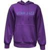 NBA Utah Jazz Women's Long Sleeve Hooded Sweatshirt - S - 2 of 4