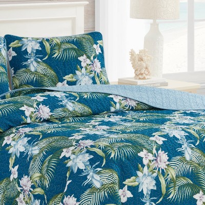 Southern Breeze Quilt & Sham Set Blue - Tommy Bahama, 6 of 20