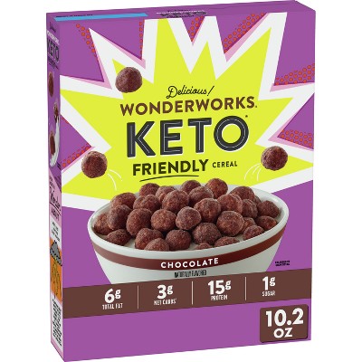 Wonderworks Keto Chocolate Cereal - 10.2oz - General Mills