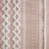 Elegant Chenille Cotton Printed Window Panel, Textured Artisanal Light Filtering Curtain fits Various Room Decor for All Season - image 4 of 4