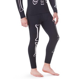 Rocky Men's Thermal Bottoms Long Johns Fleece Lined Base Layer Pants, Tagless, Insulated For Outdoor Ski Warmth/Extreme Cold Pajamas - 1 of 3