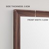 Vynxaria 70*32 inch full-body floor mirror with Artificial wood frame, elegant design and durability,a must-have for bedrooms - 4 of 4