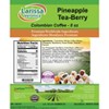 Larissa Veronica Pineapple Tea-Berry Colombian Coffee (Gourmet, Naturally Flavored, Whole Coffee Beans) (8 oz, ZIN: 562163) - 2 of 4