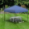 GustoWave 10x10 Ft Pop Up Canopy Tent Outdoor Canopy for Patio, Backyard - 3 of 4