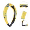 Unique Bargains Grace Pineapple Pattern Wide Cross Knot Headbands1 Pc - 3 of 4