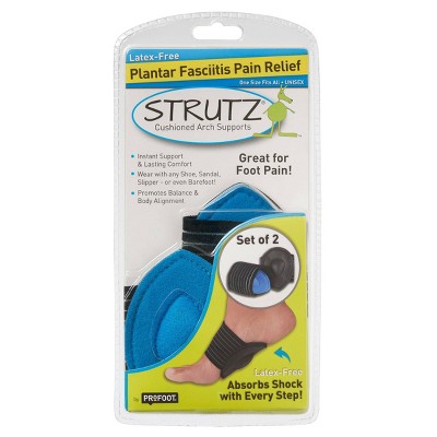 Ontel Strutz Cushioned Arch Supports, Green, 2 Count