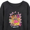 Women's - LOL Surprise! - Neonlicious Lightweight French Terry Wide Neck Long Sleeve Shirt - 2 of 4