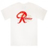 Mens Rainier Mountain Fresh Beer Distressed Front and Back T-Shirt - 2 of 4
