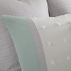 Gracie Mills Olga 7-Piece Cotton Jacquard Comforter Set - 3 of 4