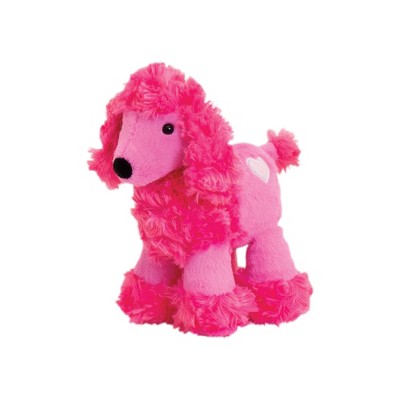 pink toy dog