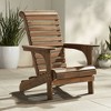 Teal Island Designs Kenneth Natural Wood Adirondack Chair - 2 of 4