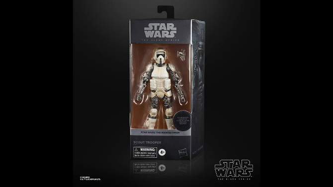 Star Wars The Black Series Carbonized Collection Scout Trooper (Target Exclusive), 2 of 14, play video