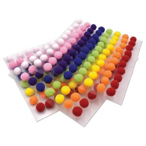 Creativity Street® Peel n Stick Pom Pons, Pack of 240 - 1 of 4