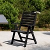 WestinTrends Malibu HDPE Adjustable Highback Folding Patio Dining Chair - 2 of 4