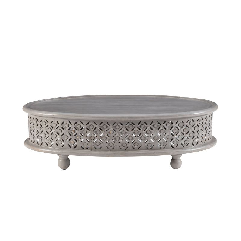 Lainey Oval Coffee Table - Linon, 4 of 14