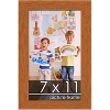 PosterPalooza | Photo Size Slim Profile Brown Frame - UV Acrylic, Foam Board Backing, Hanging Hardware - 2 of 4
