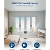 Jojoka 8000 BTU Portable Air Conditioner for Bedroom with Dehumidifier & Fan, Quiet AC Unit for Rooms up to 350 Sq Ft with Remote & Timer - 4 of 4