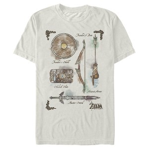 Men's Nintendo Zelda Quest Gear Array T-Shirt - 1 of 3