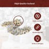King Of Christmas 9ft Christmas Garland with LED lights, King Flock Artificial Snow Flocked Prelit Garland Plug In - 3 of 4