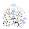 Hudson Baby Infant Girls Turban Cotton Headwraps, Flowers And Strawberries, 0-24 Months - 2 of 4