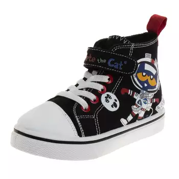 Folleto angustia costilla Pete The Cat Sneakers (toddler) - Black, 12 : Target