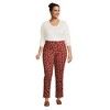 Lands' End Women's Relaxed Supima Cotton Long Sleeve V-Neck T-Shirt - 4 of 4