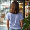 Dalix Womens Lil Coffee Jersey Tee - 4 of 4