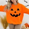 Simply Sage Market Women's Graphic Sweatshirt Pumpkin Face - 2 of 4