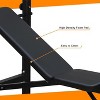 Olympic Weight Bench, Adjustable Weight Bench and Squat Rack, Bench Press Set With Leg Extension, Preacher Curl Pad, Workout Bench for Home Gym - 4 of 4