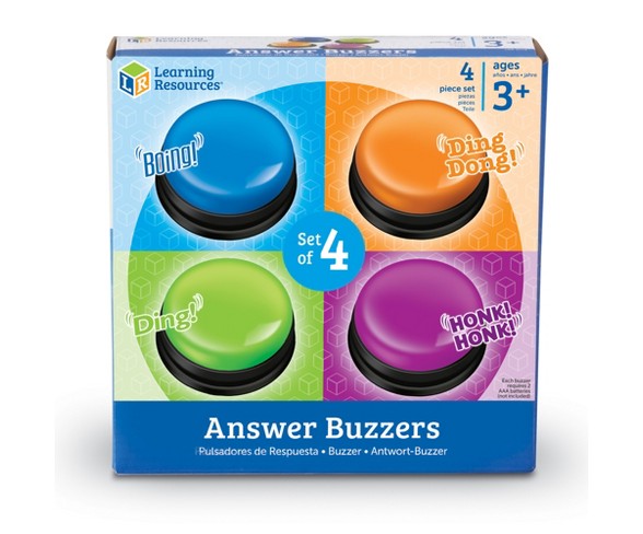 Learning Resources Answer Buzzers - Set of 4