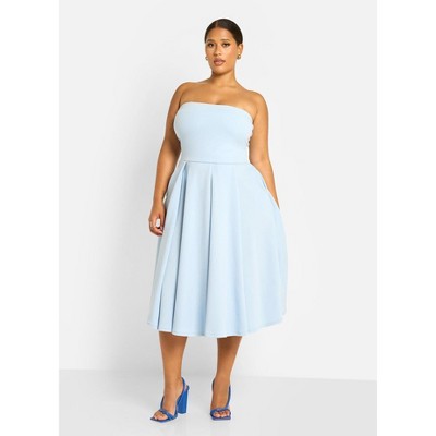 Rebdolls Women's Zelie Skater Midi Dress
