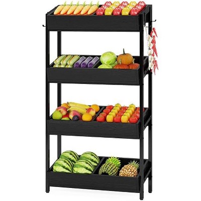 Olympia Tools 2-Tier Rolling Cart - 500lb Capacity Utility Cart With Storage Handle