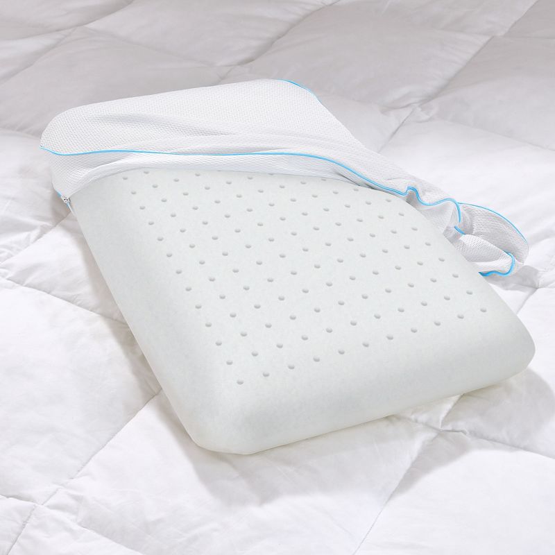 Vibe Cooling Gel Infused Memory Foam Pillow, 2 of 8