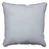 Metallic Sentiments Square Throw Pillow Gold - Pillow Perfect: Indoor/Outdoor, Weather & Fade-Resistant, Modern Typography Design - image 4 of 4