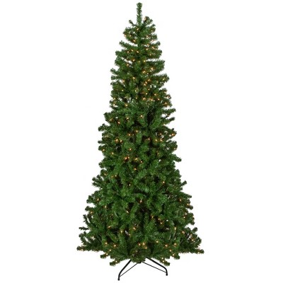 Set of 2 24.5 Inch Lighted Outdoor Christmas Tree with Remote, Multi-Color  Light