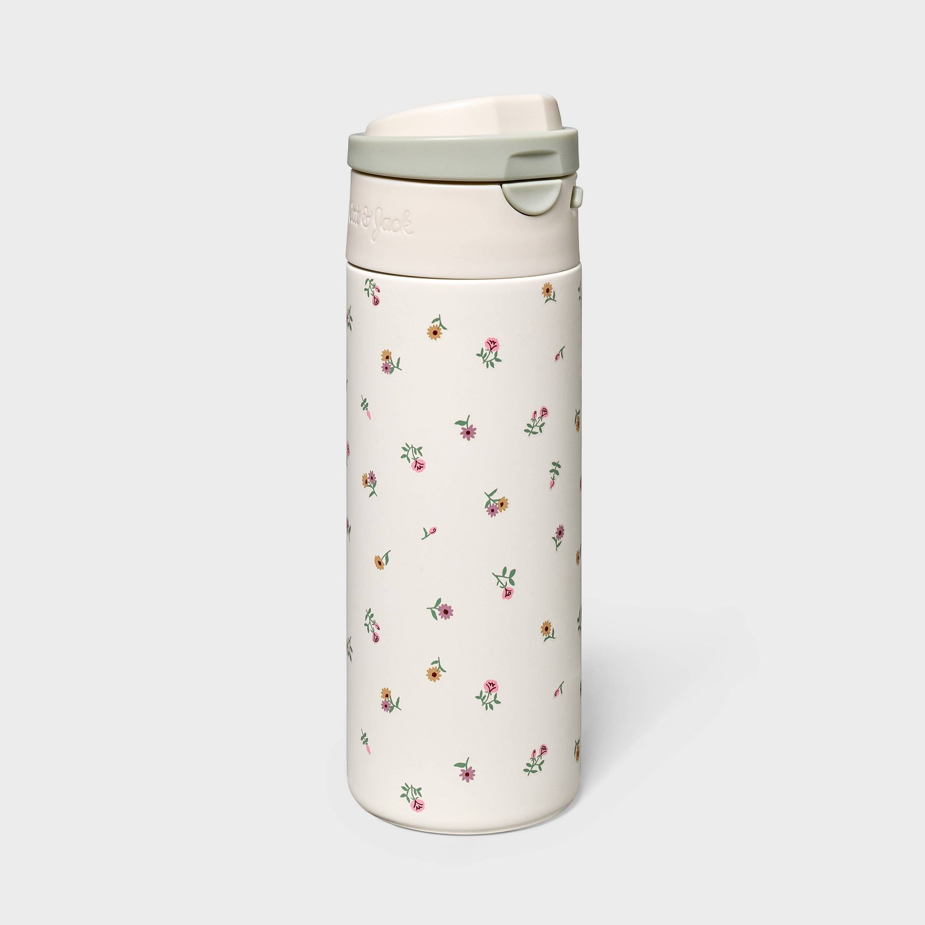 20 oz Stainless Steel Portable Water Bottle - Cat & Jack™ Ditsy Floral