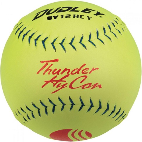 Dudley 12in Thunder Hycon Usssa Synthetic Slowpitch, 58% OFF