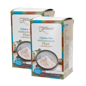 Heartland Gourmet 3 lb Gluten Free Multi-Purpose Flour Blend Mix - Pack of 2 - 1 of 4