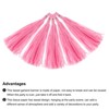Unique Bargains Party Decoration Reusable Strong Rope Tassel Garland Banner 20 Pcs - 4 of 4