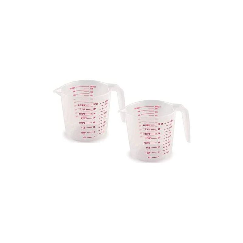 Norpro 4-Cup Capacity Plastic Measuring Cup (4 Pack), 2 of 6