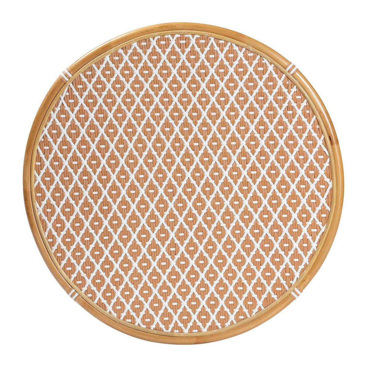 bali & pari Mattie Natural Rattan Round Bistro Dining Table Accent Table Natural - thumbnail 4
