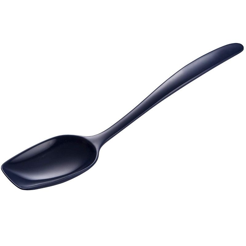 Gourmac10" Melamine Serving Spoon, Cobalt Blue, 1 of 4
