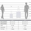 YONWAY Luggage sets, Expanable Spinner Wheel, ABS Lightweight Suitcase with TSA Lock - 3 of 4