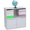 Kings Brand Furniture 2-Shelf Bookcase Storage Organizer, White - 2 of 2